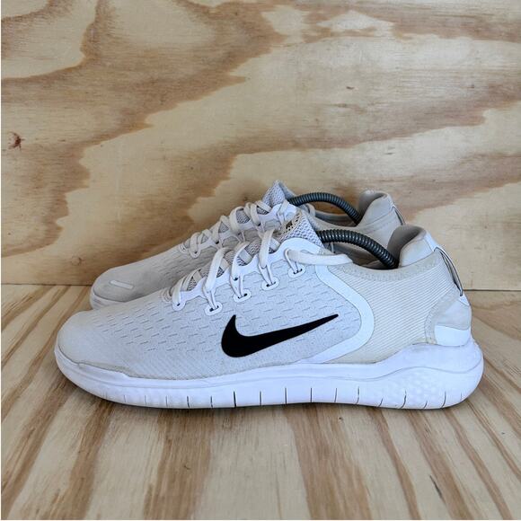 Nike - Free RN 2018 - Running Shoes - White - Men's - 8 - 942836-100 - Picture 3 of 9